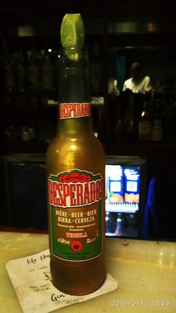 Desperado tequila flavored beer for guests in 2023