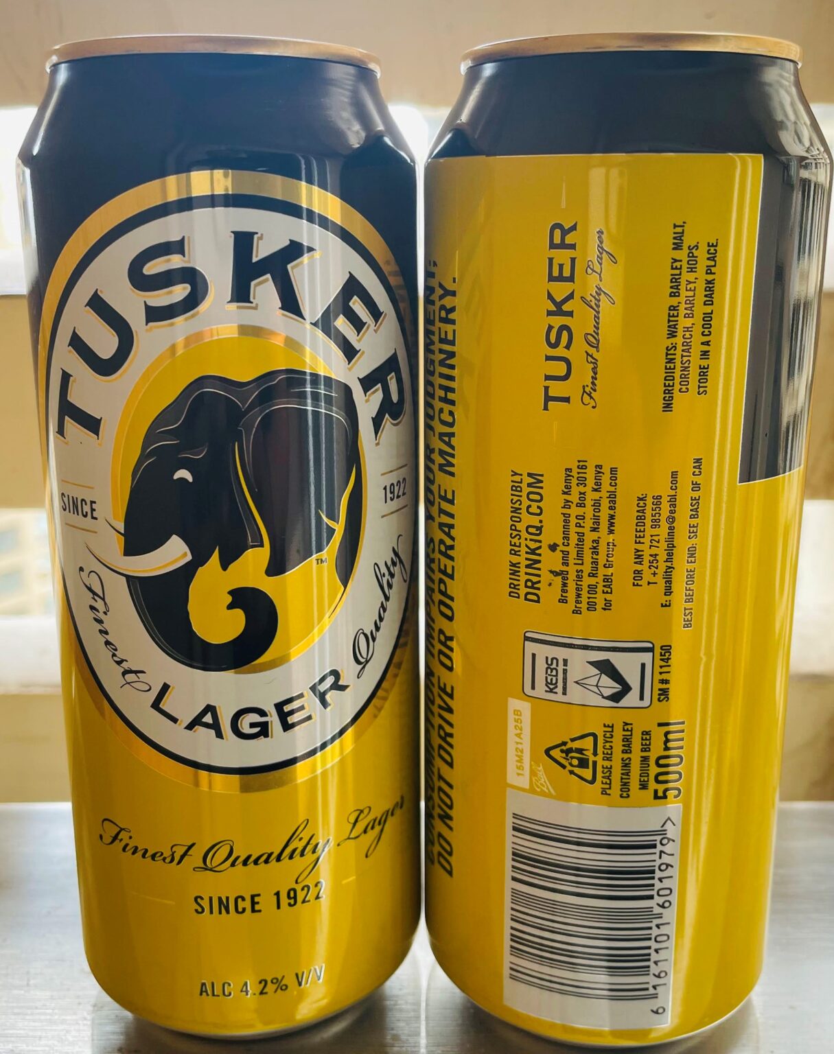 #65 – African Tusker – Lager Beer - Beer With Sid